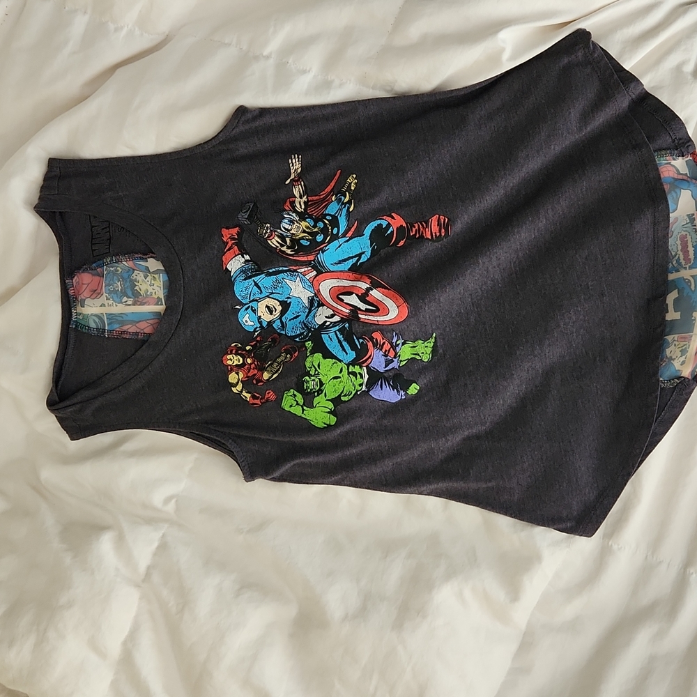 Marvel Superhero womens tank top
